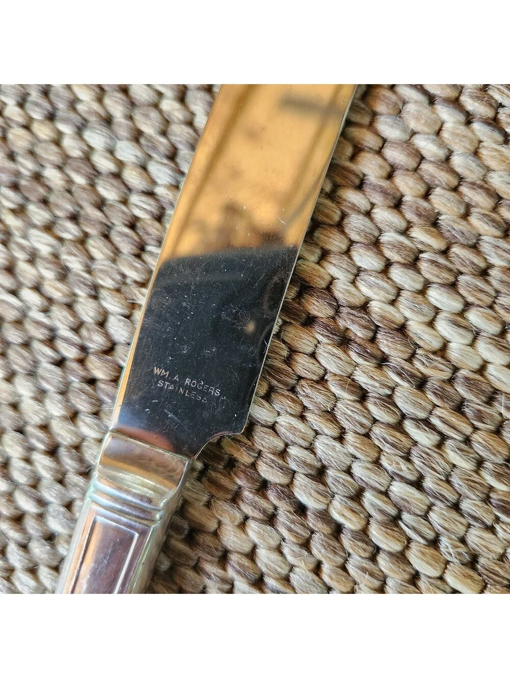 Wm A Rogers A1 Plus 1932 Silverplate Croydon Steak Knife Oneida Mary Lee